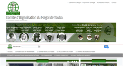 Desktop Screenshot of magal-touba.org